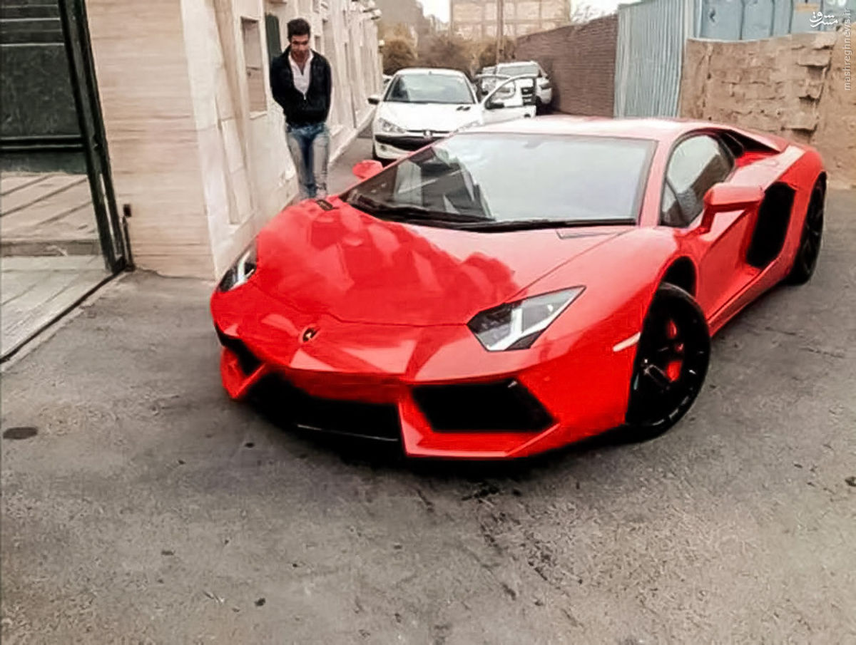 عکس: لامبورگینی گوجه‌ای در تبریز