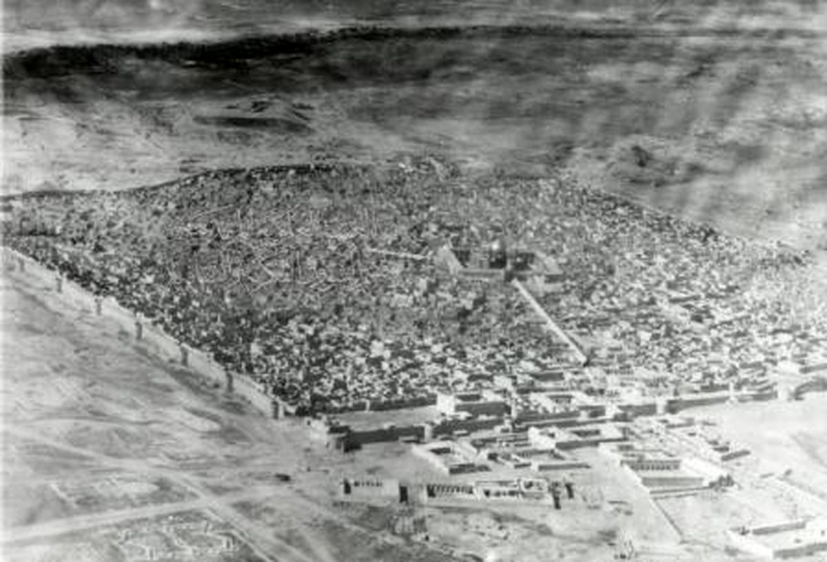 عکسی قدیمی از نجف اشرف