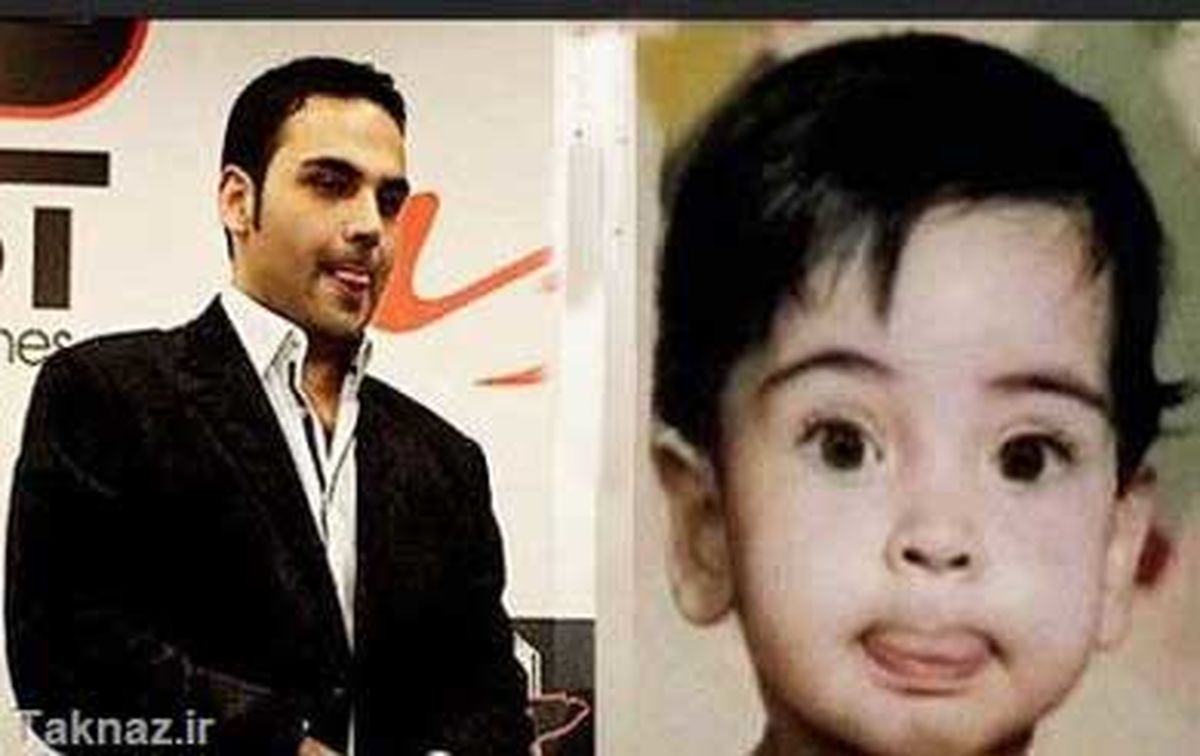 حرکت جالب علیخانی از کودکی/عکس