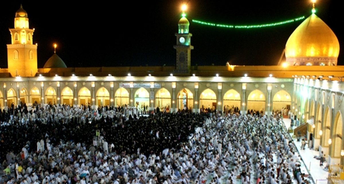 شب احیاء در مسجد کوفه/عکس