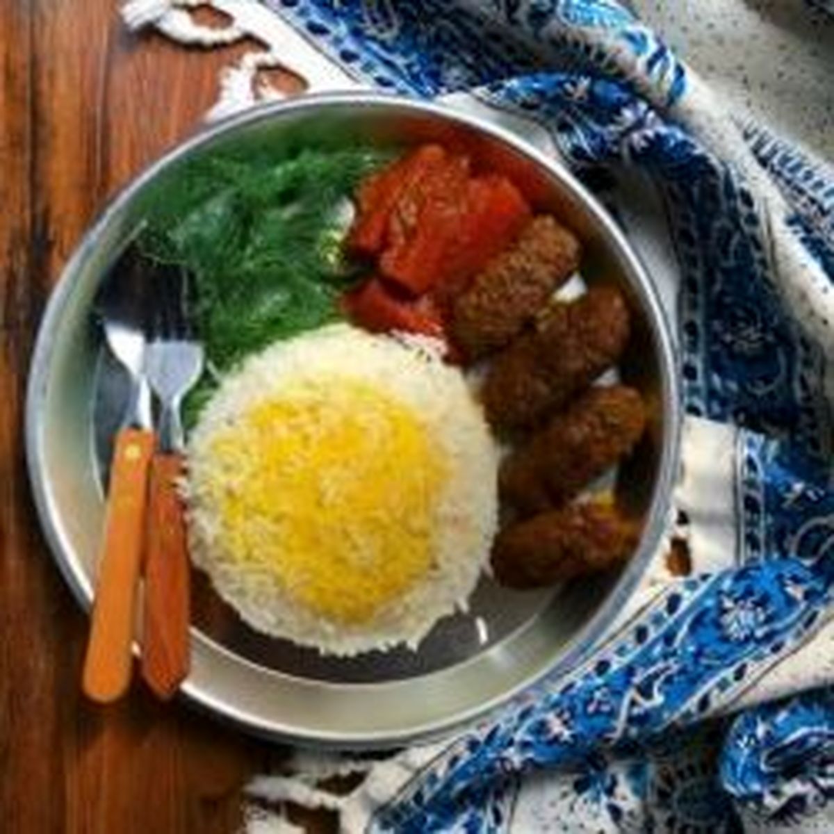 دستور پخت کباب لقمه‌ای زعفرانی