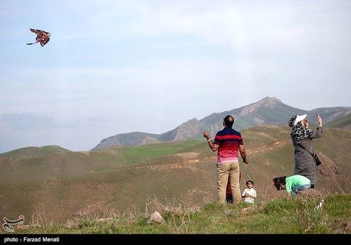 تصاویر: جشنواره بادبادک‌ها در کرمانشاه