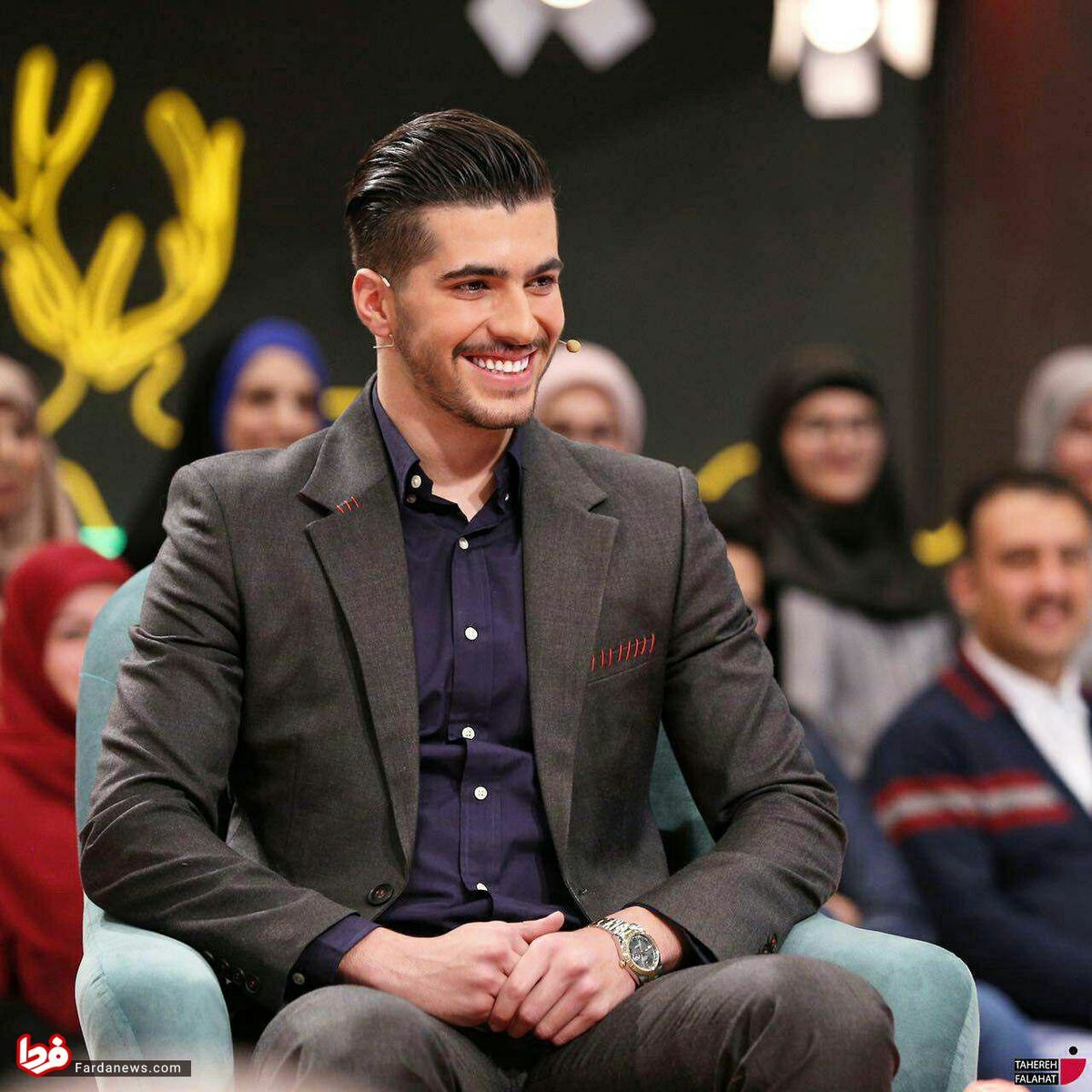 جوانترين لژيونر فوتبال ايران مهمان خندوانه +عکس