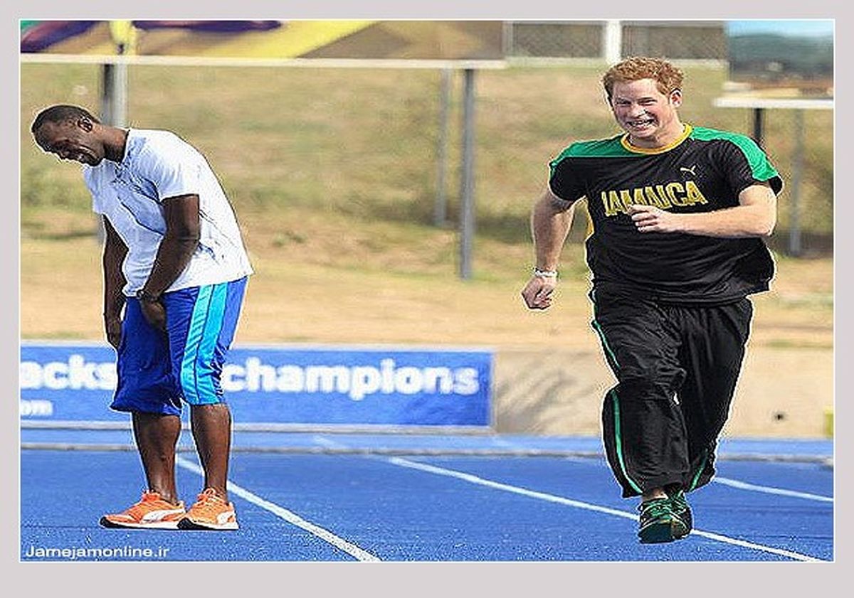 عکس/آقازاده قهرمان دوی المپیک را جا گذاشت!