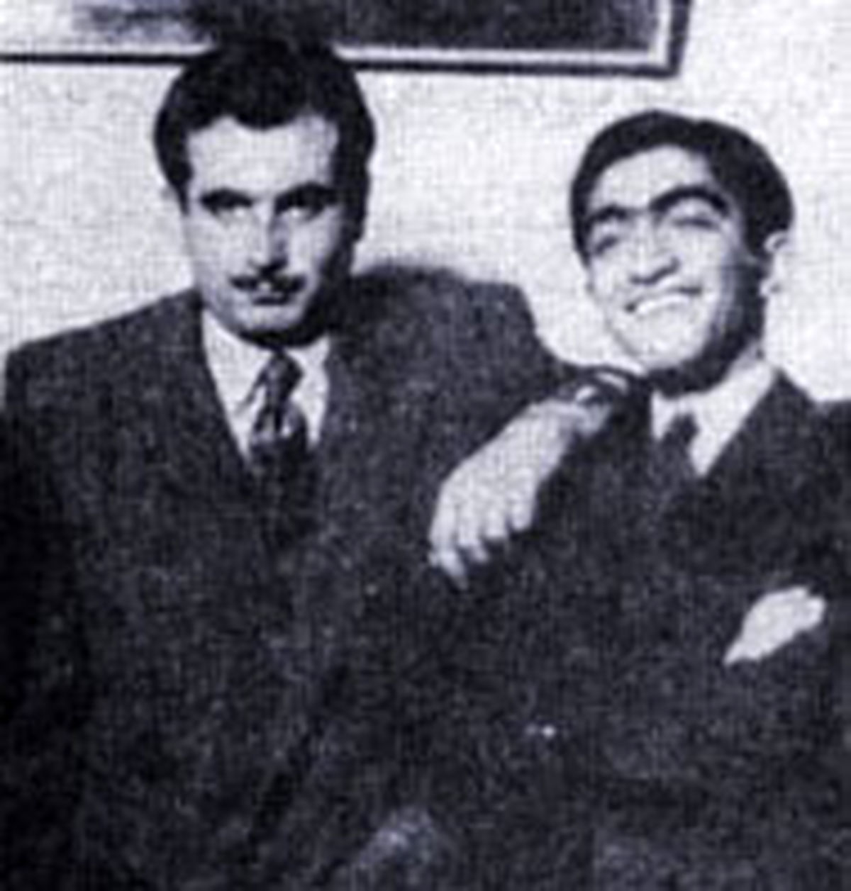 عکسی قدیمی از جوانی آقای بازیگر