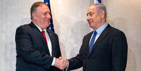 پامپئو و نتانیاهو درباره ایران گفتوگو کردند