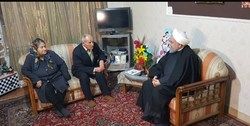 دیدار سرزده روحانی با خانواده شهید ارمنی آلفرد گبری