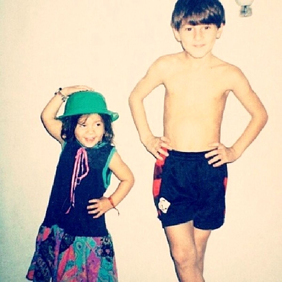 مسی و خواهرش / عکس