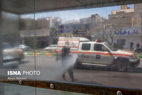 تصاویر: عملیات بزرگ ضدعفونی سطح شهر مشهد