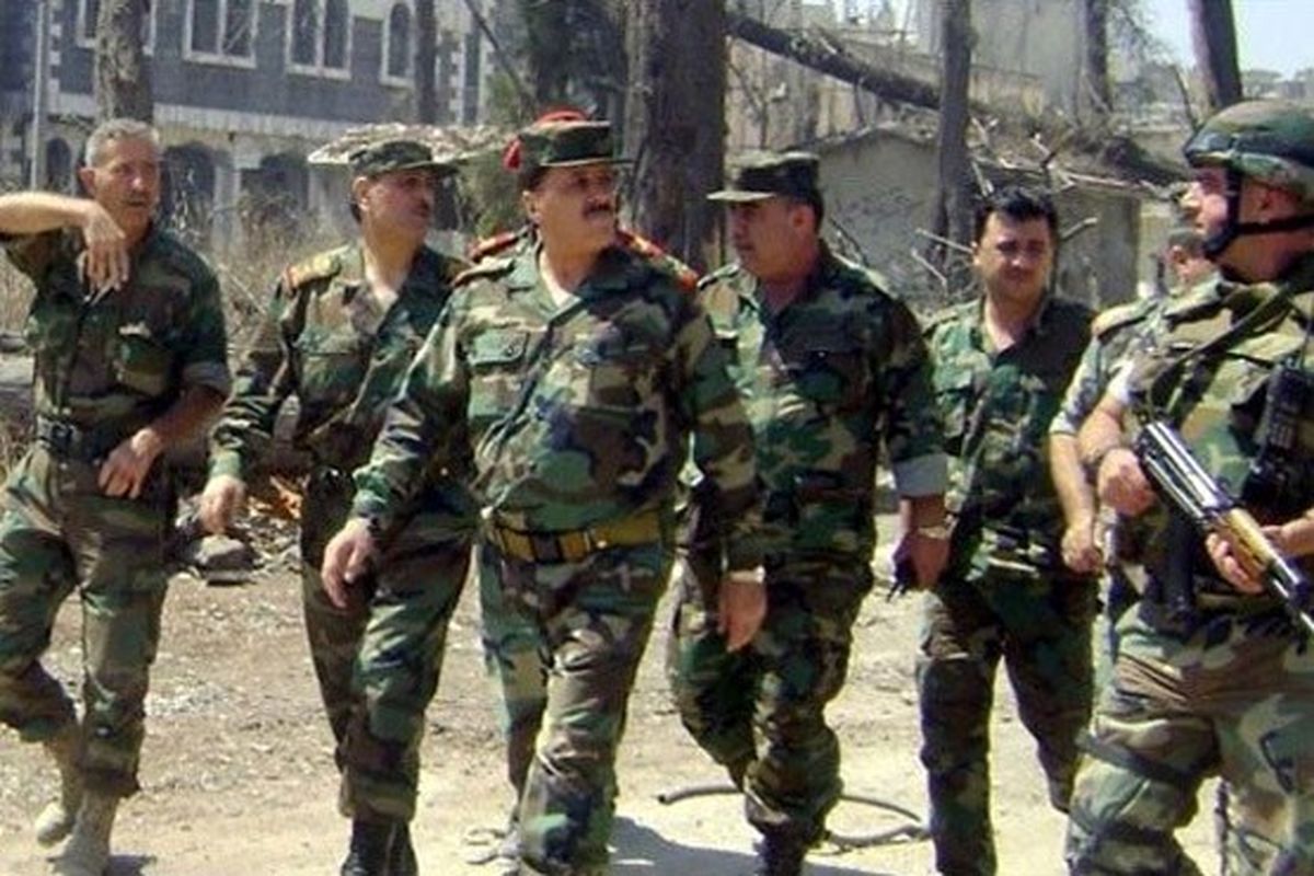 ترس تروریست‌ها از پلنگ ارتش سوریه +عکس