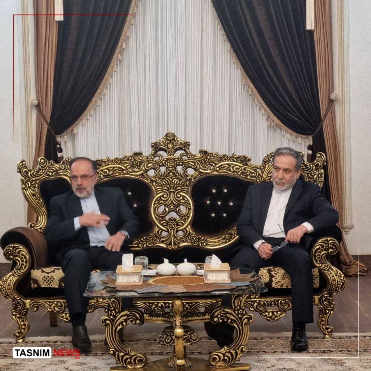 عراقچی پس از پایان سفر هند وارد مشهد شد