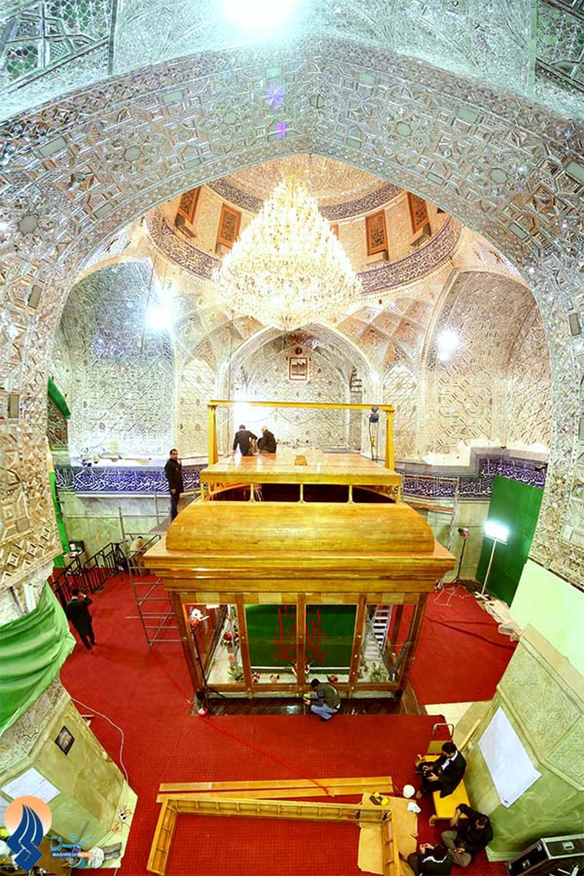 عکس/ ضریح جدید سیدالشهداء (ع)