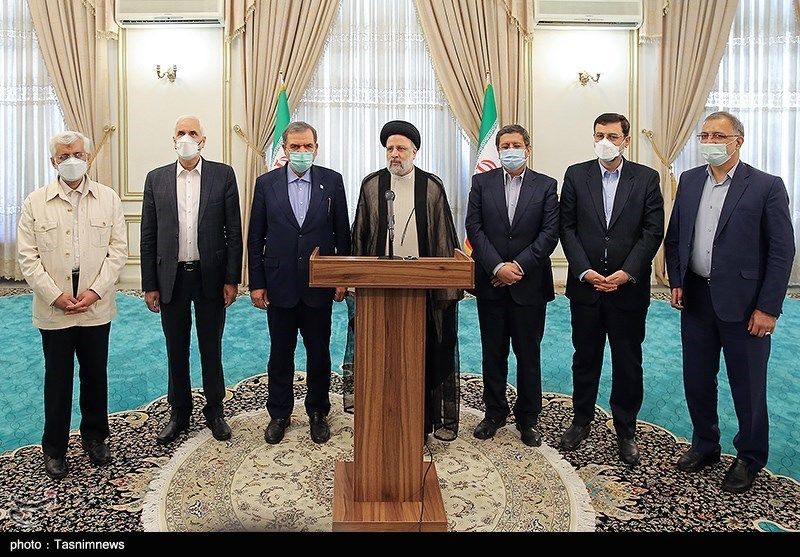 تصاویر: دیدار نامزدهای انتخابات ۱۴۰۰ با رئیس جمهور منتخب