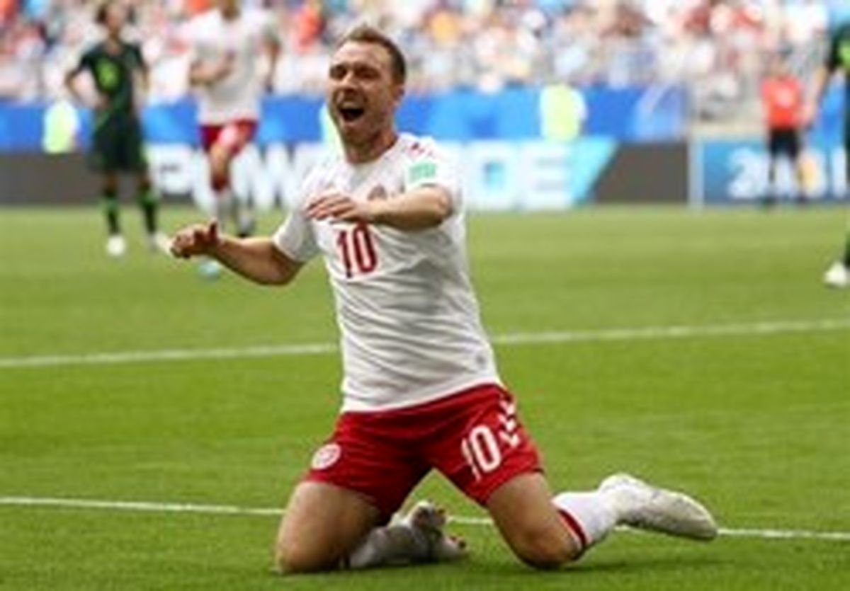 بهترین بازیکن دیدار دانمارک - استرالیا