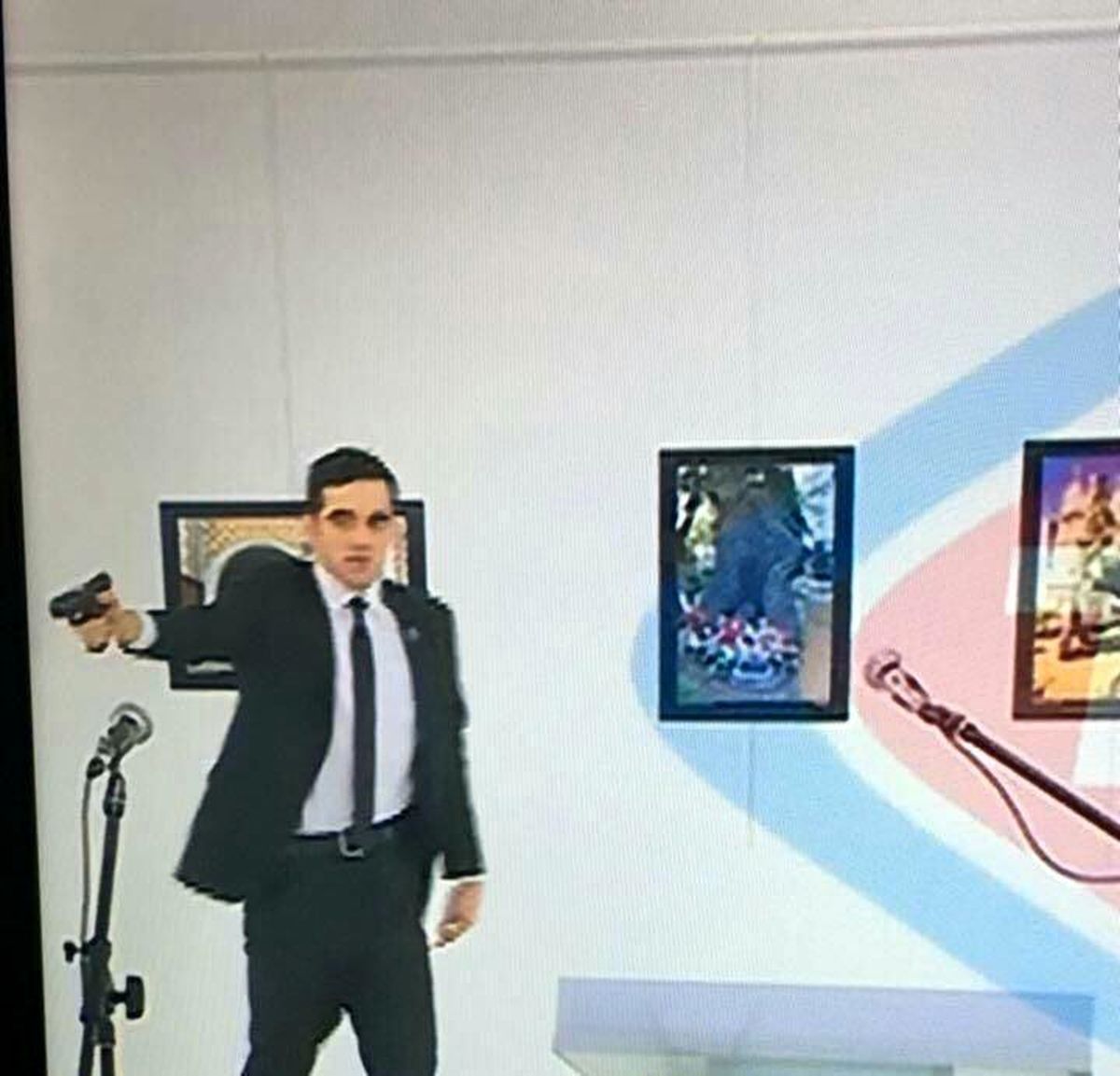 تصویر منتسب به ضارب سفیر روسیه در ترکیه