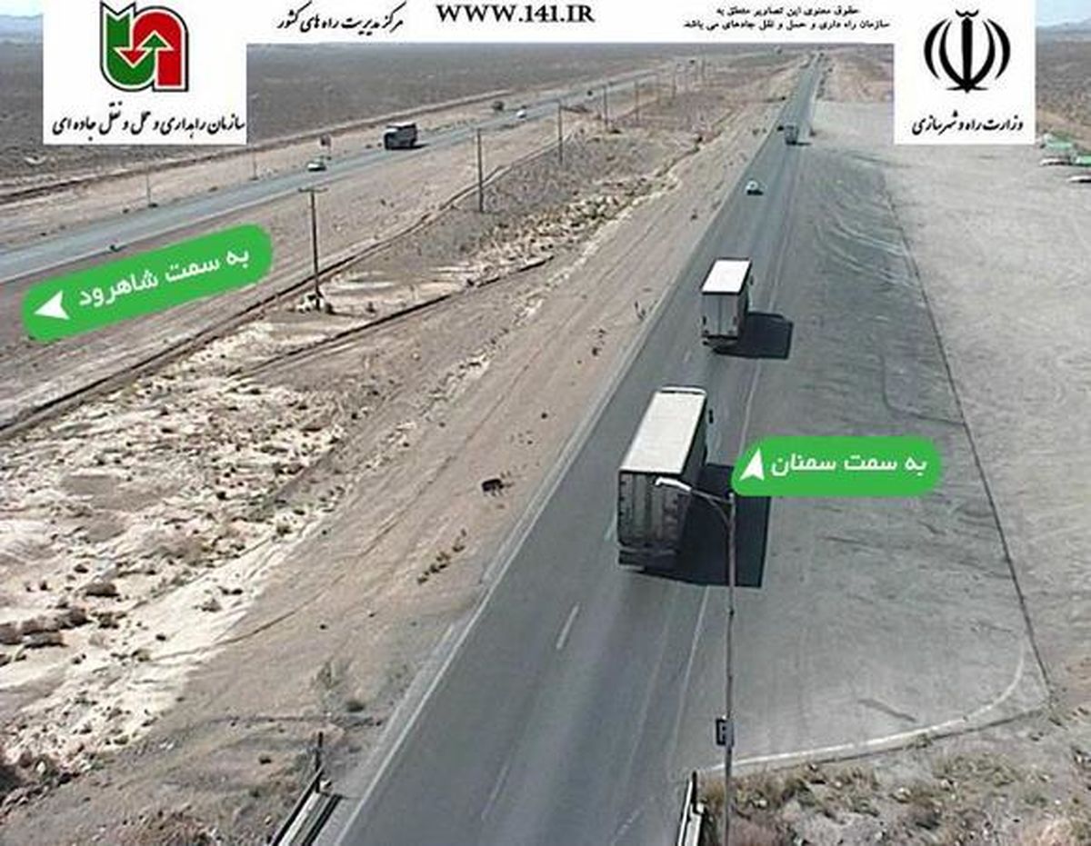حرکت پرسرعت خودروها در مسیر تهران_مشهد +عکس