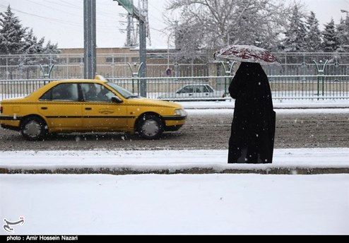 بارش برف و باران ۲ روزه در برخی استان‌ها