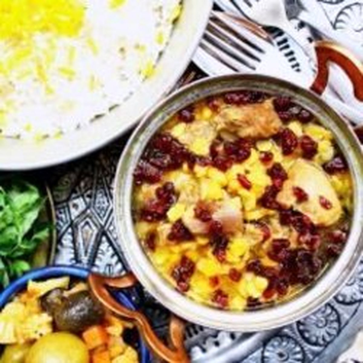 دستور پخت خورش زرشک کردی