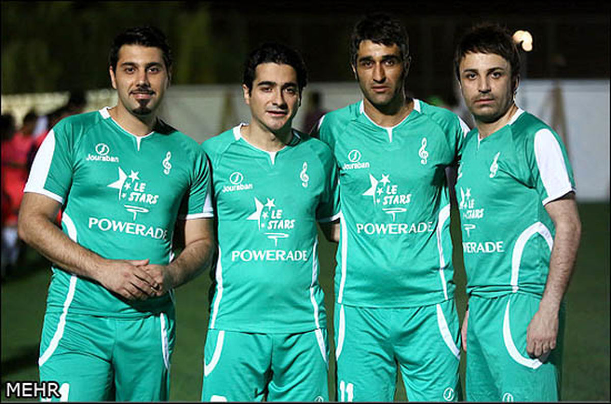 خواننده‌های فوتبالیست/عکس