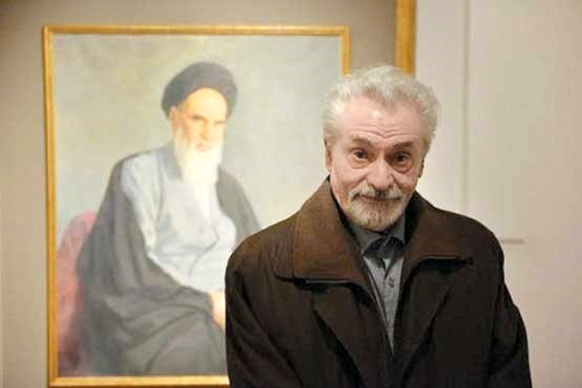نقاش پرتره امام خمینی (ره): برای علاقه خودم نقاشی کردم