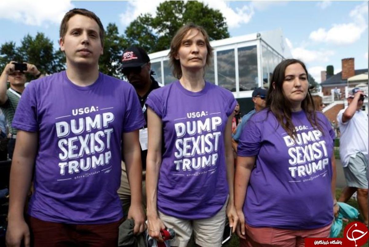تظاهرات زنان علیه تبعیض جنسیتی دونالدترامپ