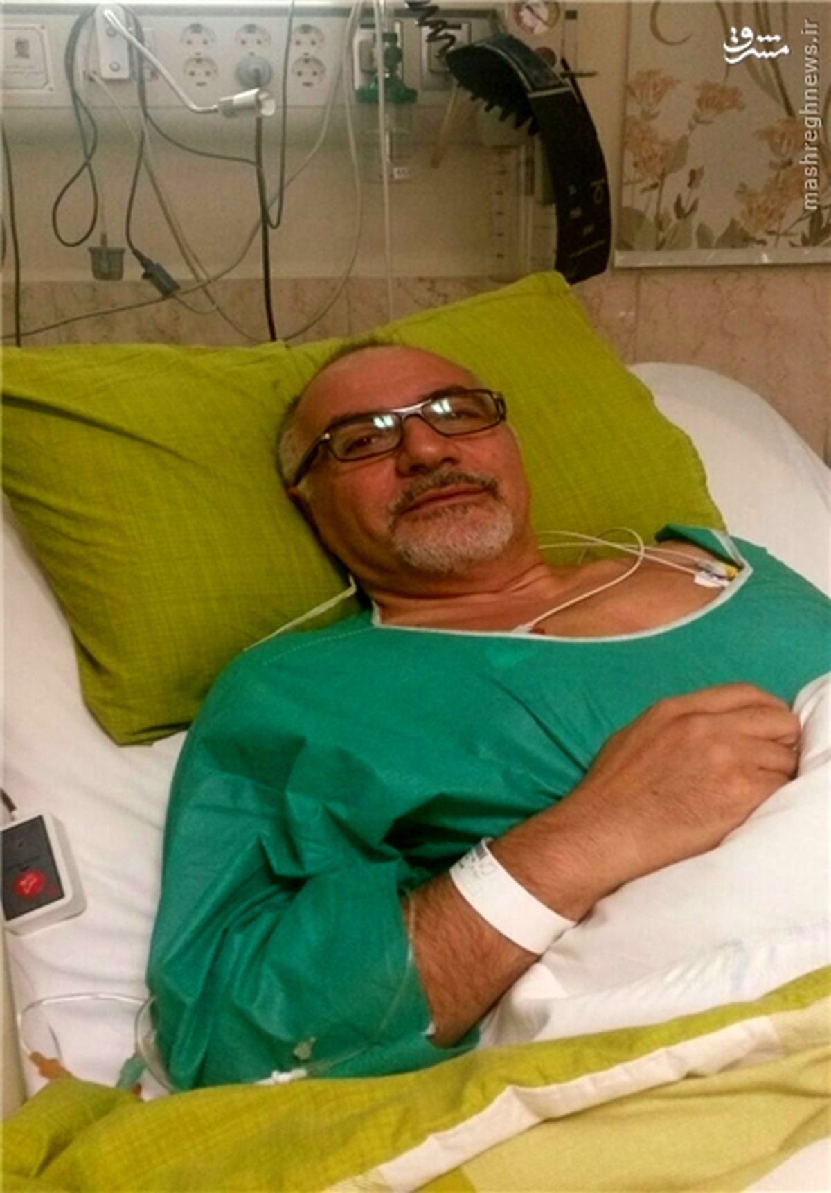 پیشکسوت استقلال بستری شد/عکس