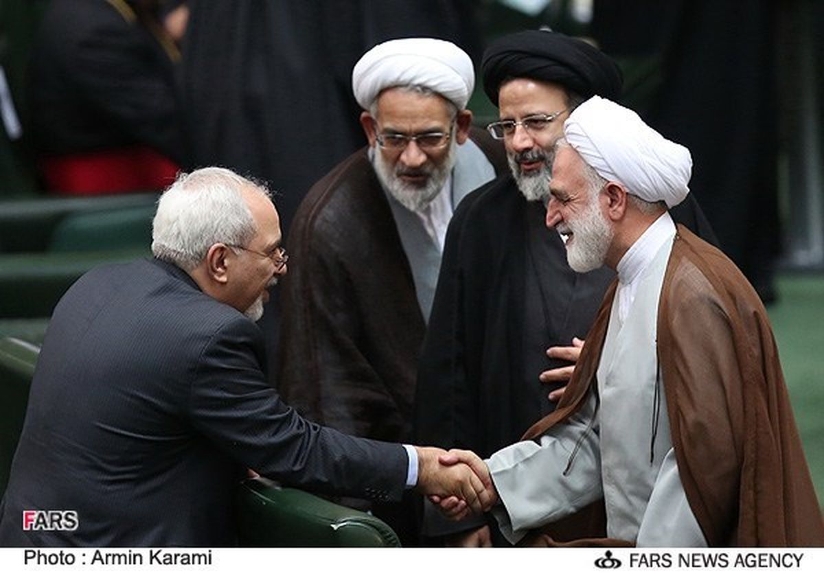 اژه ای در مراسم تحلیف روحانی/عکس