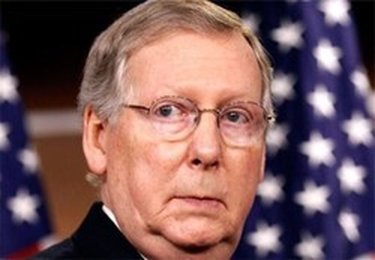 هشدار رهبر جمهوری‌خواهان سنای آمریکا به روس‌ها