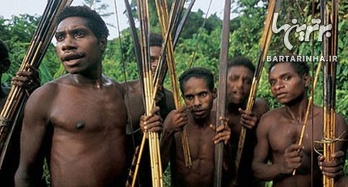 تنهاقبیله آدمخوار باقی‌مانده در دنیا/عکس