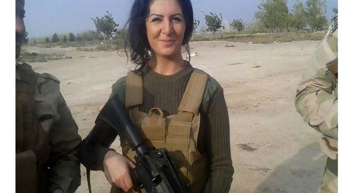 دخترایرانی‎الاصل که داعش برای سرش جایزه گذاشت +عکس