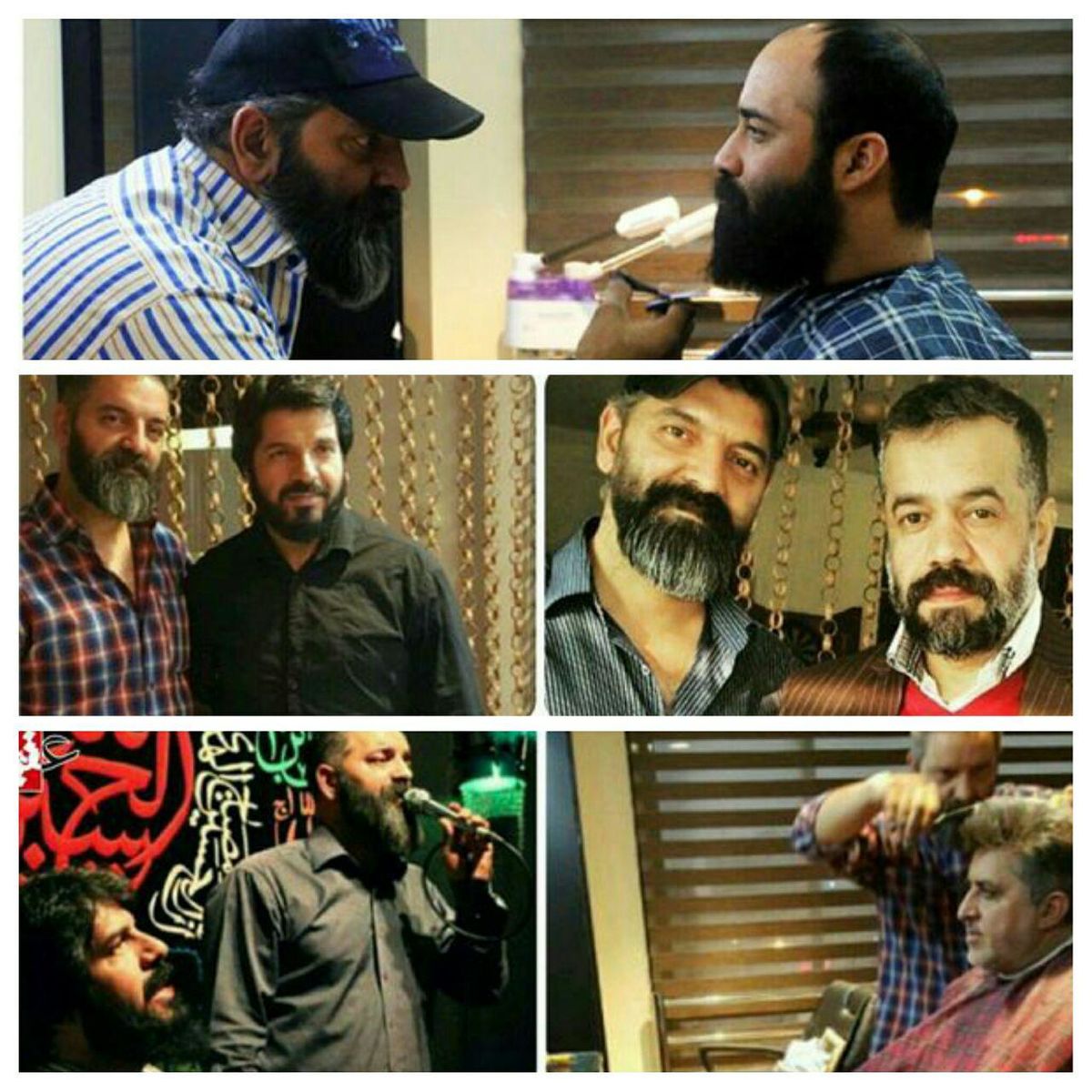 ریش و قیچی مداحان دست چه کسی است؟+تصاویر