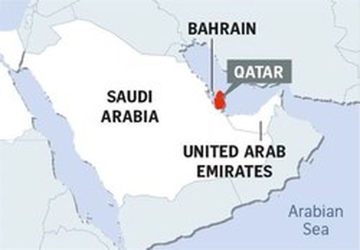 زمان آغاز اجرای پروژه عربستان برای تبدیل قطر به یک جزیره
