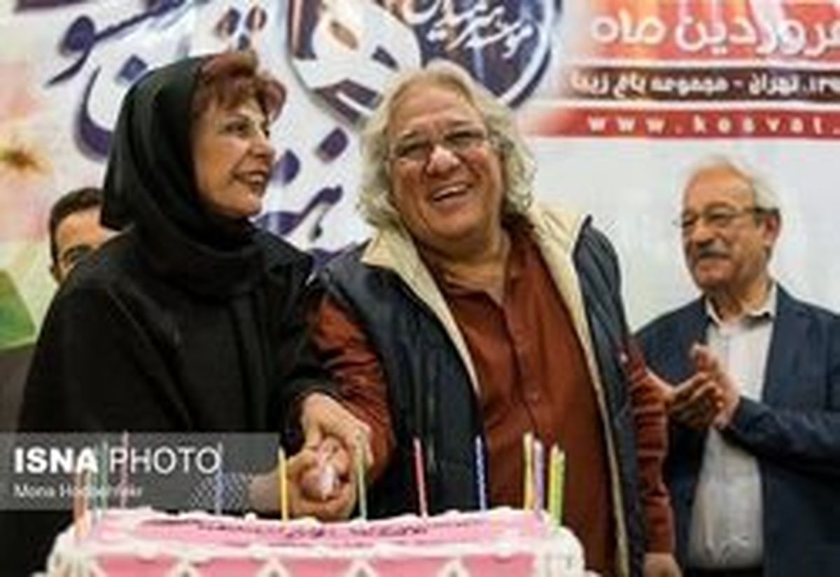 بازیگر پیشکسوت معروف در کنار همسرش +عکس