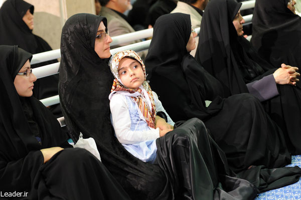 عکس/ آرميتا در ديدار آقا