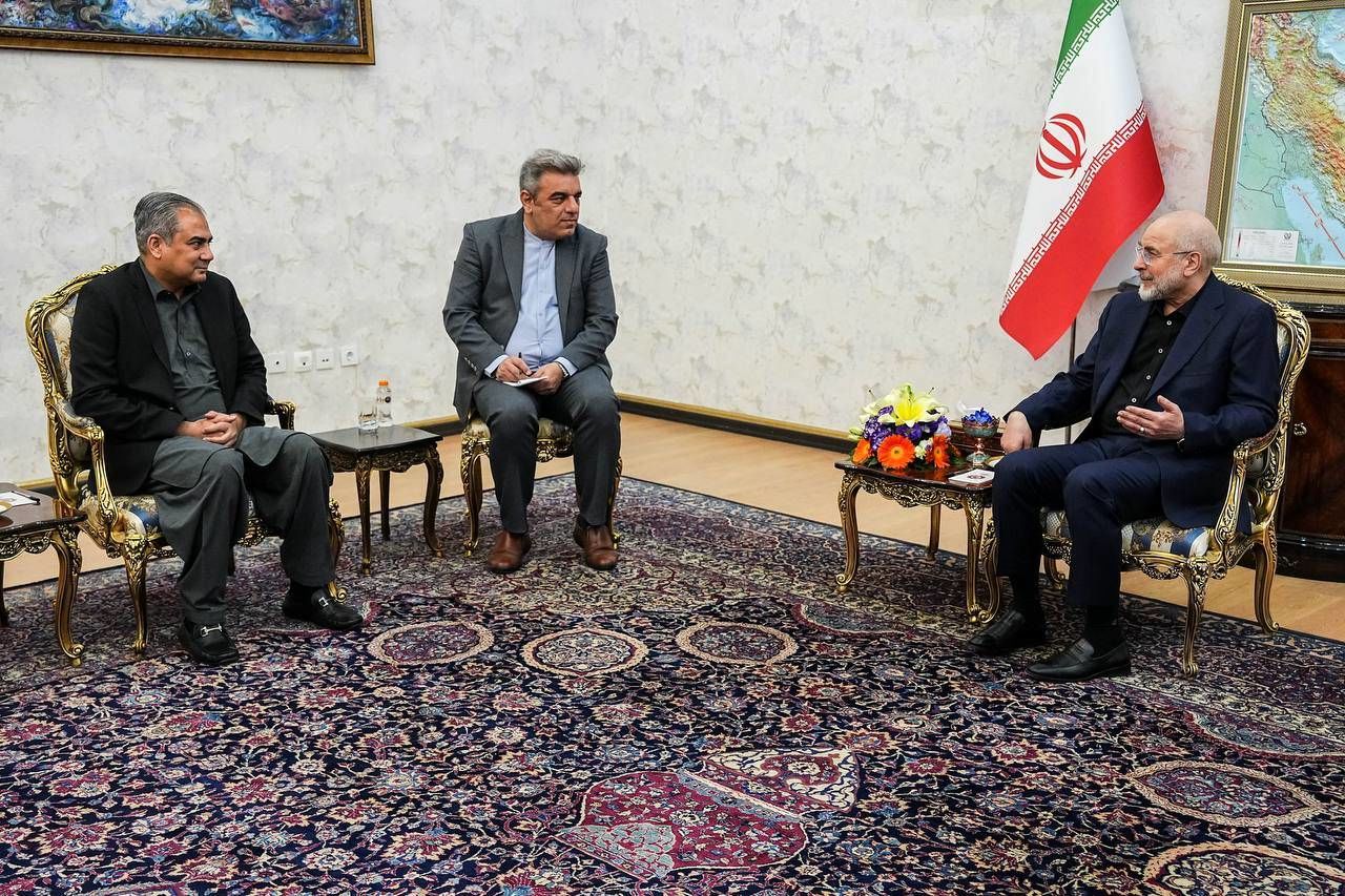 دیدار وزیر کشور پاکستان با قالیباف +عکس