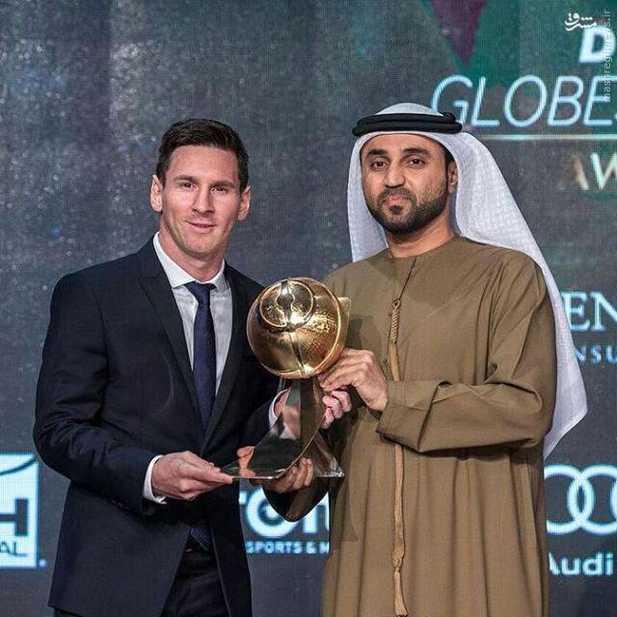 مسی و بارسلونا بهترین‌های «گلوب ساکر» +عکس