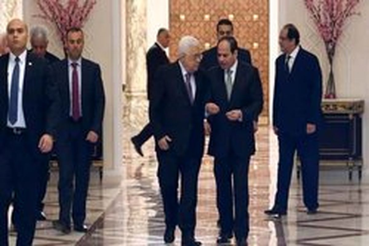 نامه مهم السیسی تحویل محمود عباس شد