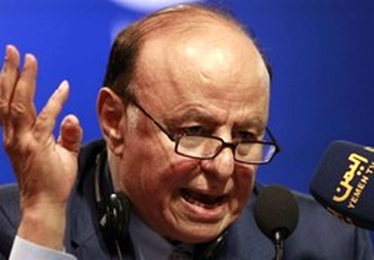 بازداشت خانگی عبدربه هادی در عربستان