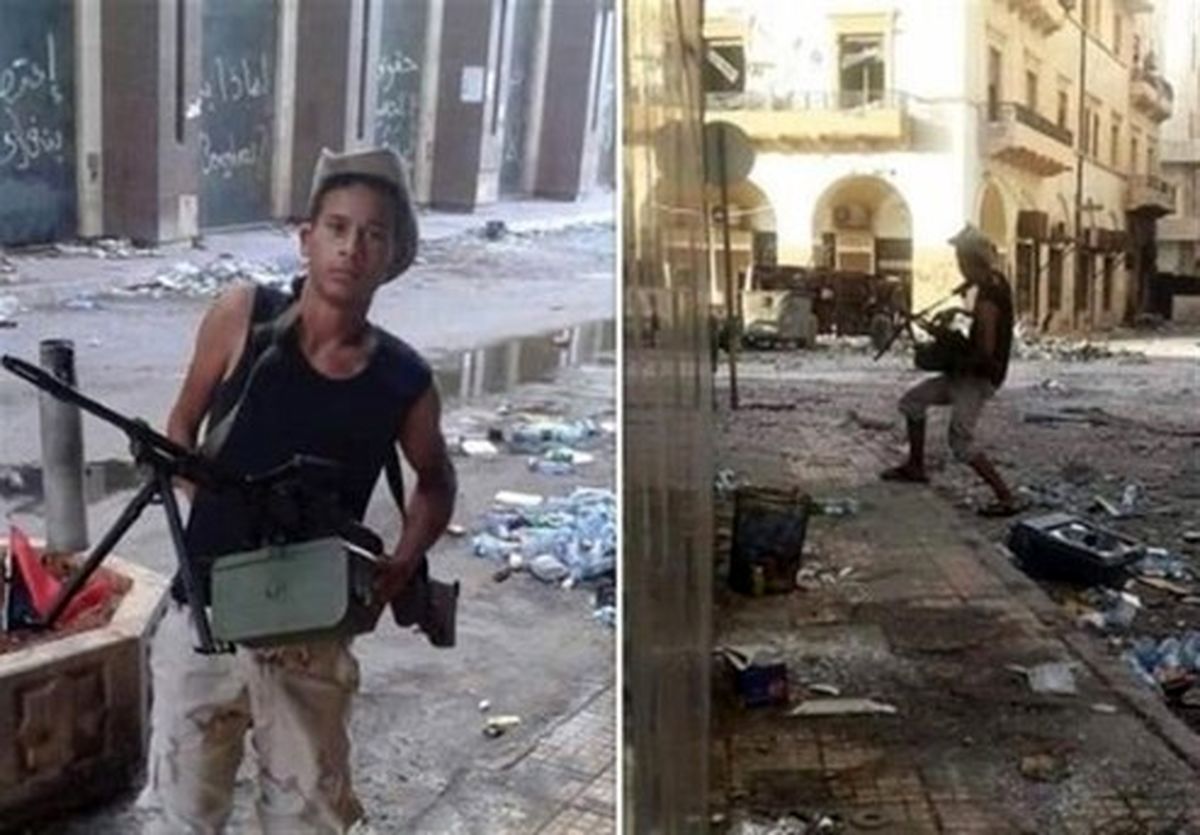 استفاده «حفتر» از کودکان در جنگ علیه طرابلس