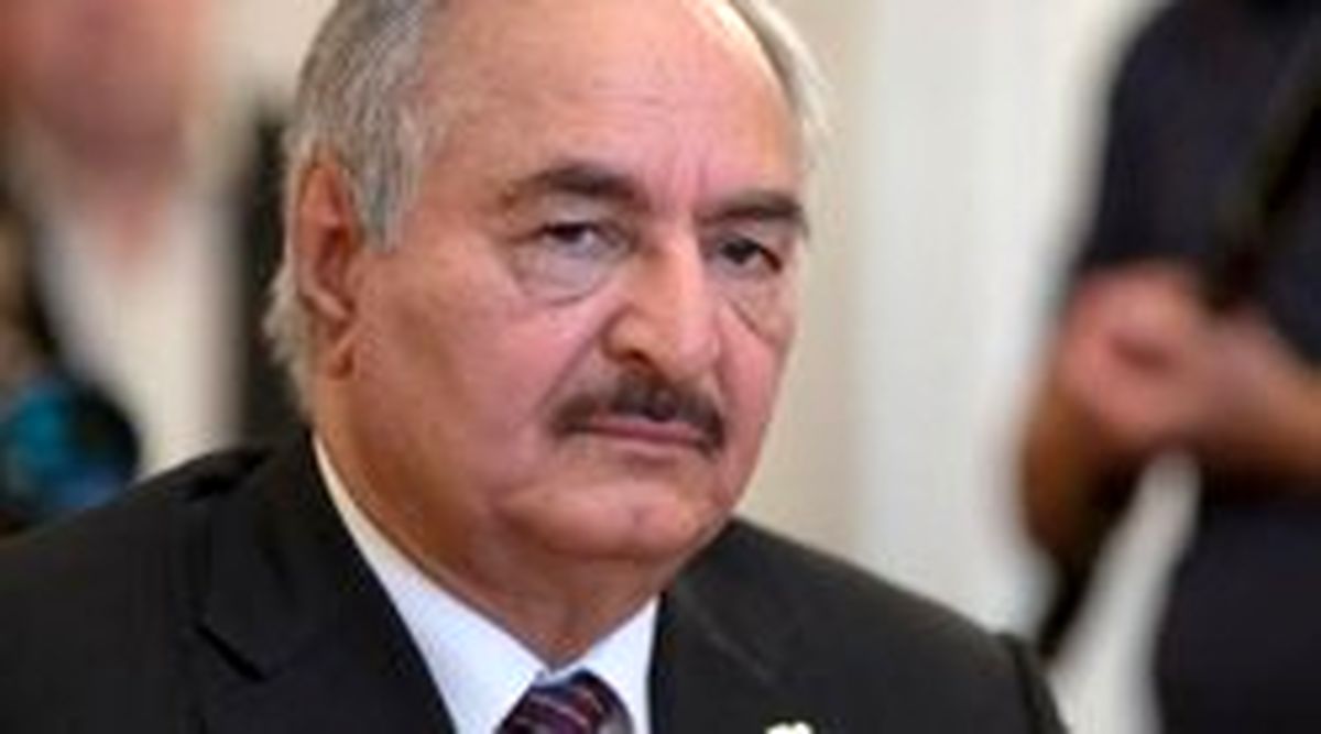 خلیفه حفتر دولت توافقی لیبی را به «موش»تشبیه کرد
