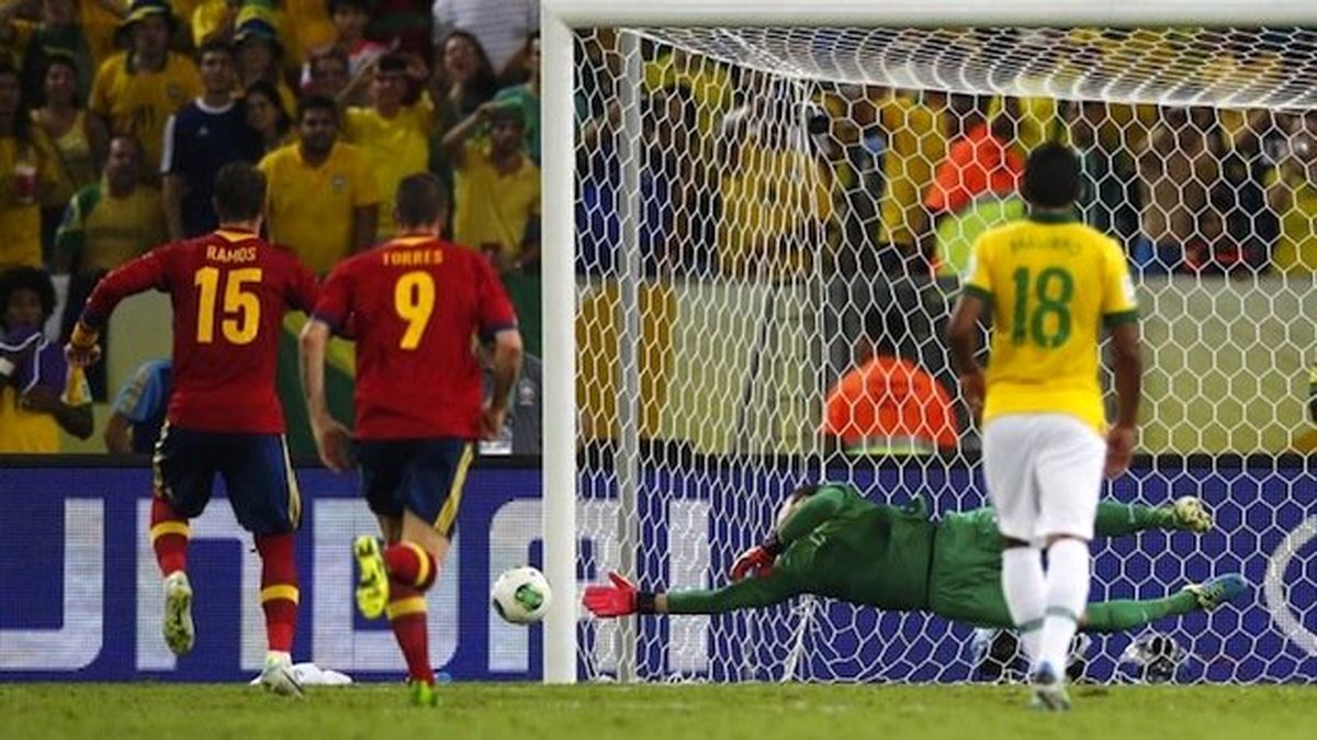 پنالتی راموس در بازی با برزیل /عکس