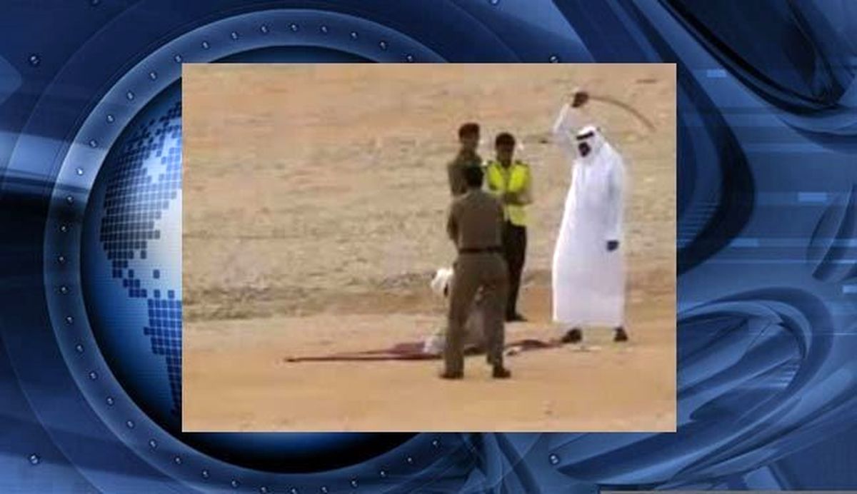 گردن زدن 3 محکوم در عربستان/عکس