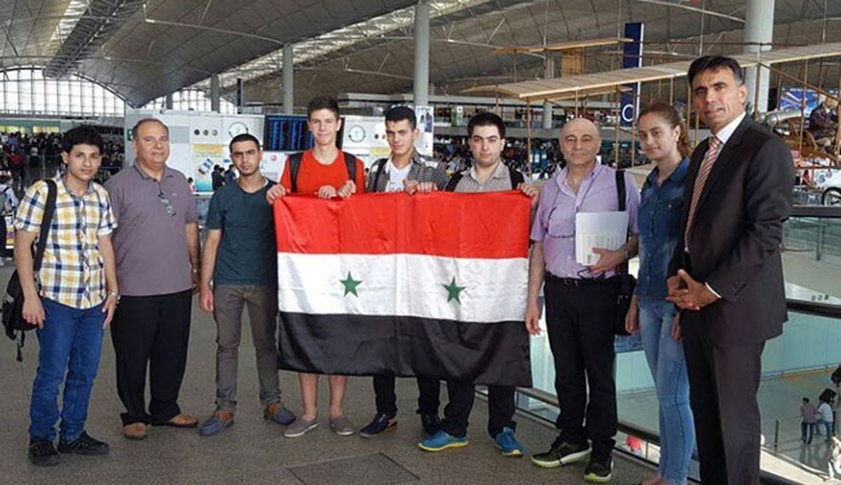 فرزند بشار اسد در المپیاد جهانی ریاضیات +عکس