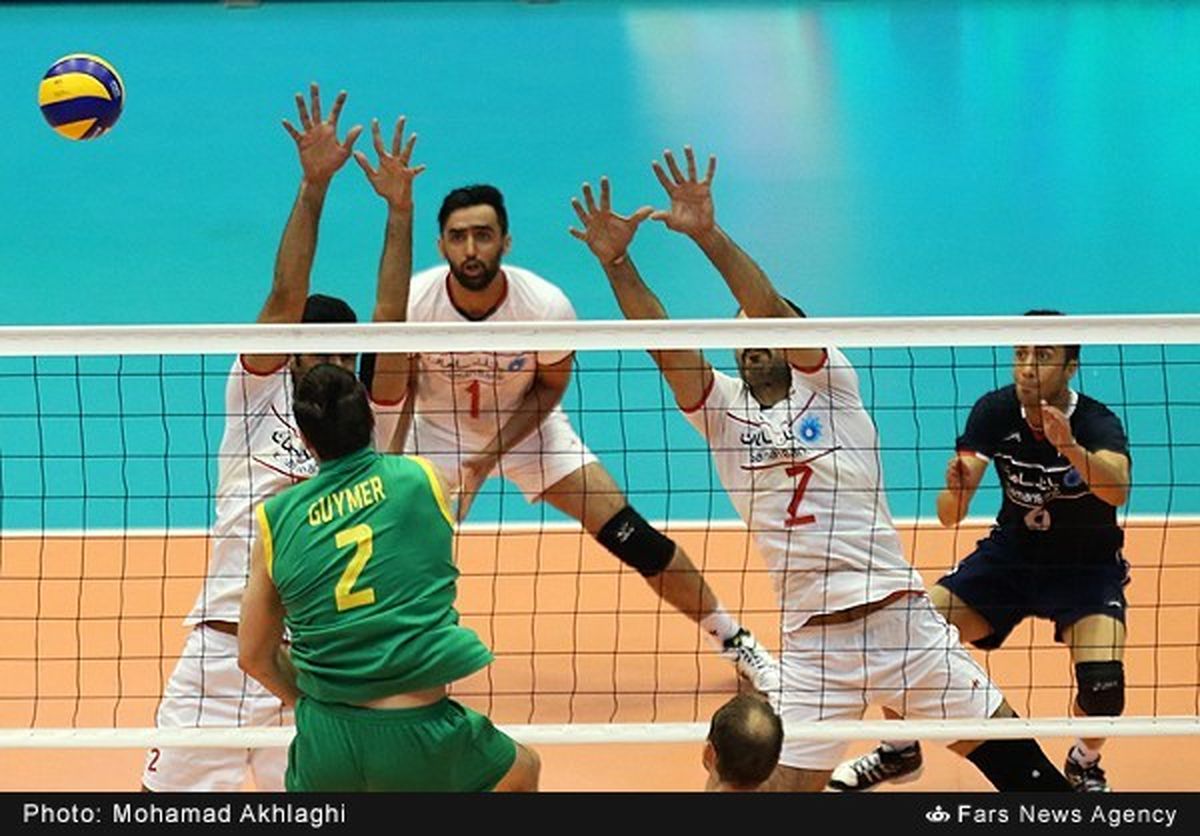 برد والیبال ایران مقابل استرالیا/تصاویر