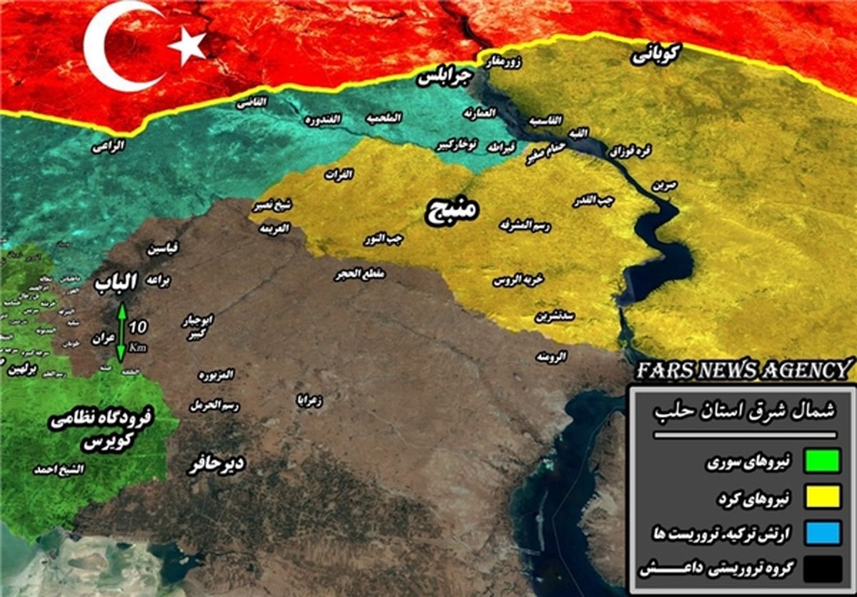 آزادسازی ۲ شهرک‌ در شرق حلب از دست داعش