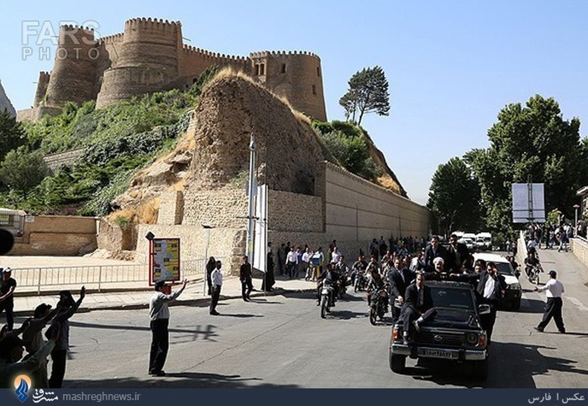 عکس/گذر روحانی از فلک‌الافلاک