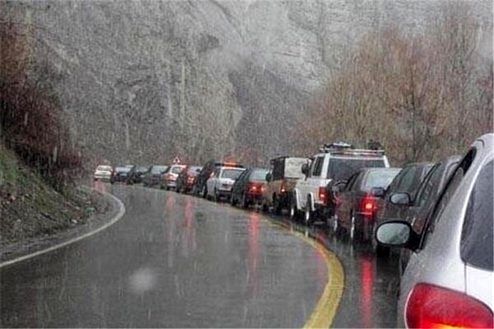 جاده های چالوس و هراز دو طرفه شد