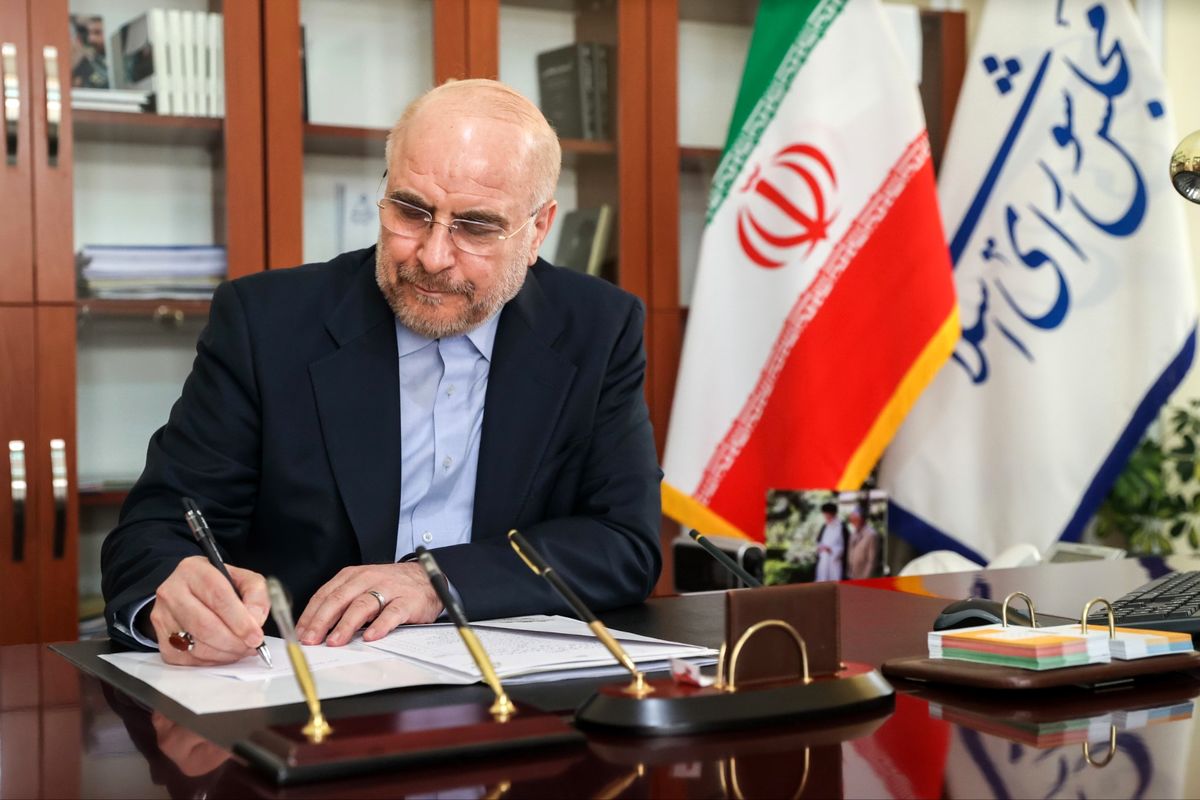پیام تسلیت دکتر قالیباف در پی شهادت یکی از پرسنل ترابری مجلس 