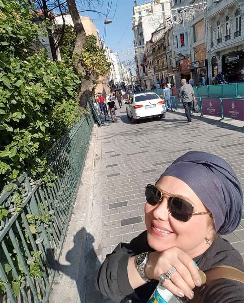 تیپ بهنوش بختیاری در ترکیه +عکس