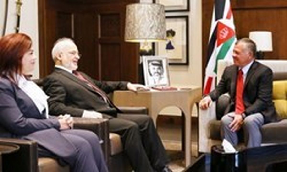 دیدار وزیر خارجه عراق با شاه اردن